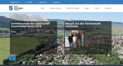 Desktop Screenshot of heringen.de